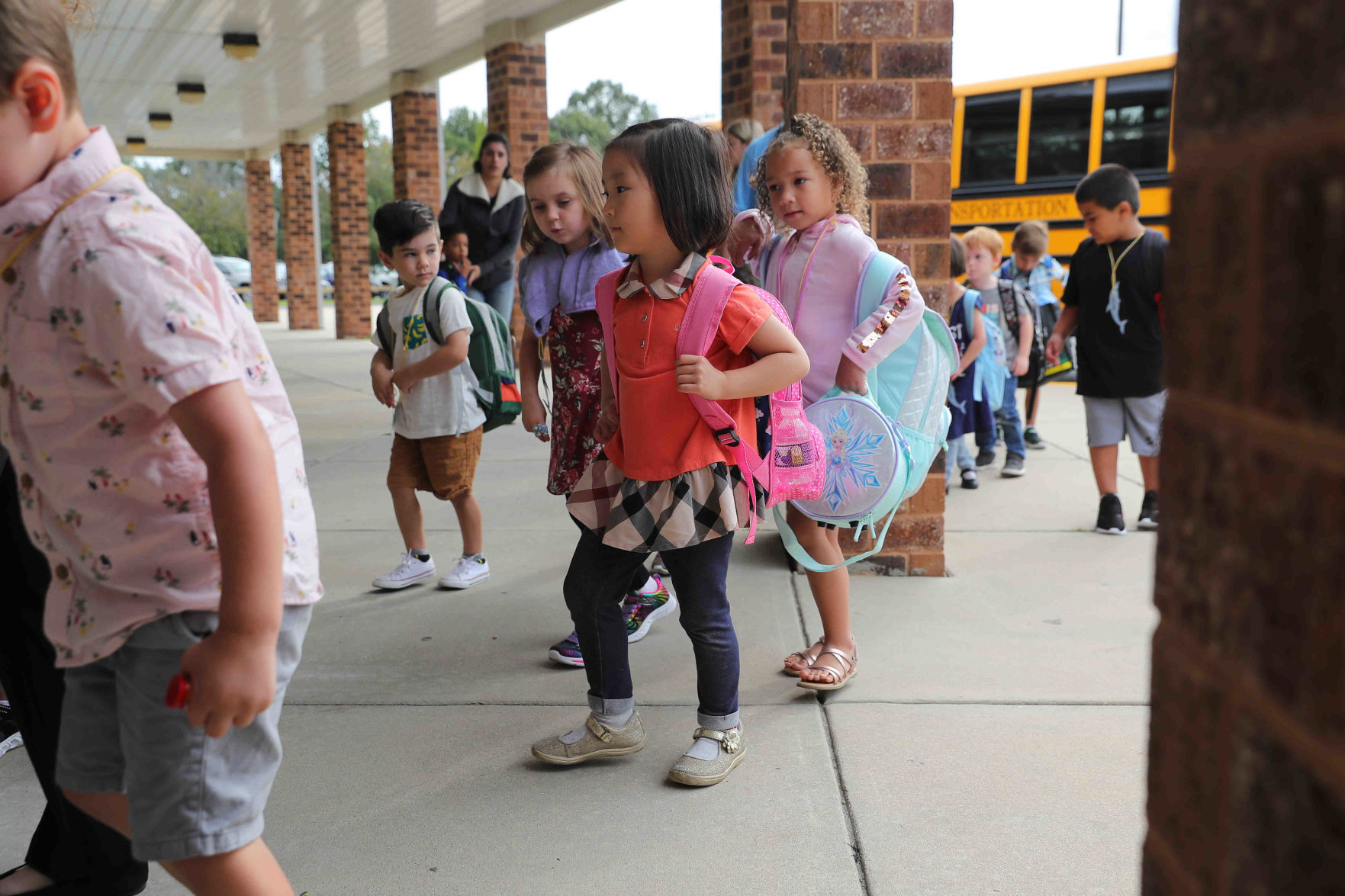 First day of School of Smithville Elementary School